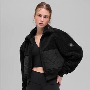 Black Quilted Women's Jacket